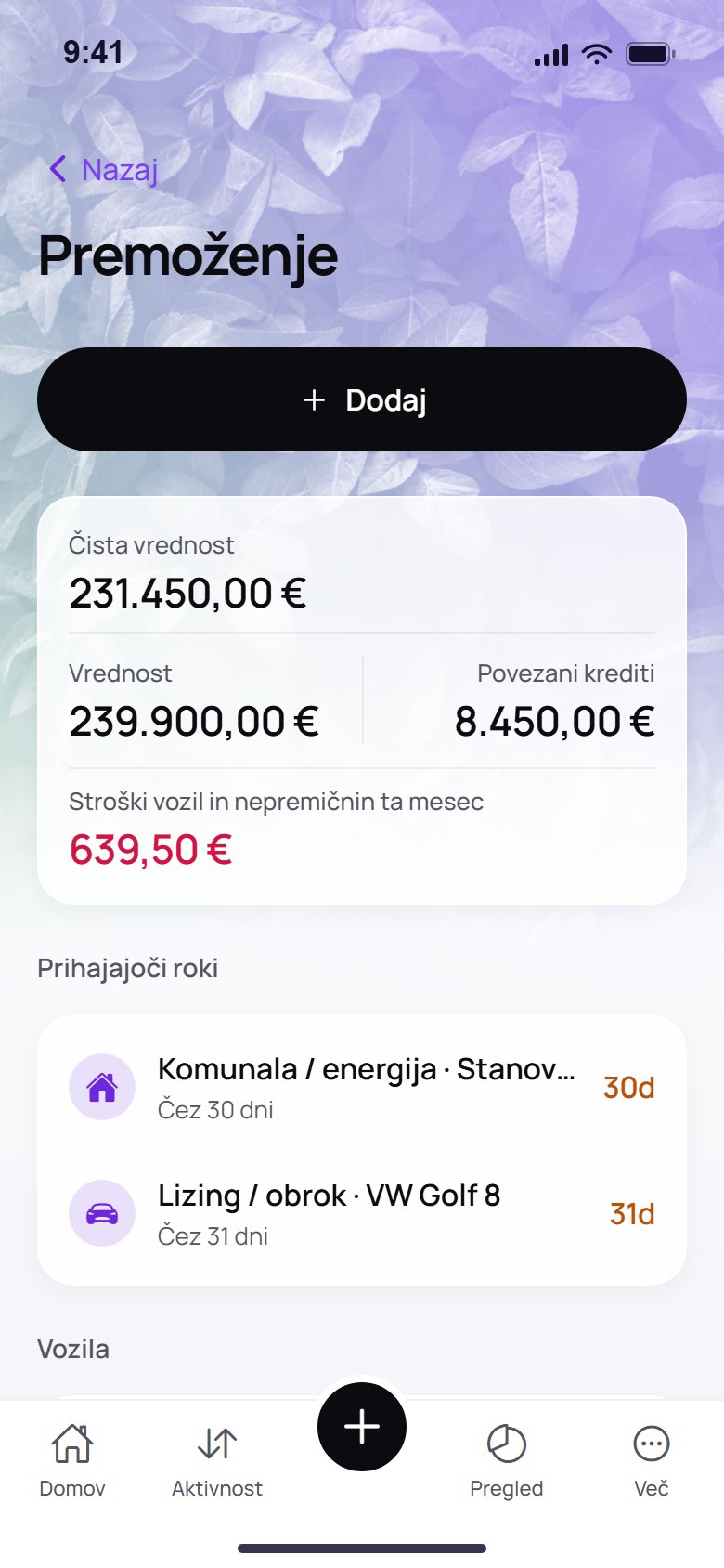 Vse, kar imaš, na enem mestu